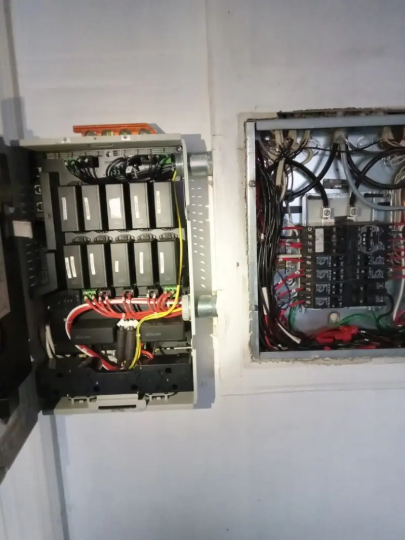 Electrical panel upgrade completed for Electrical Troubleshooting in Felton